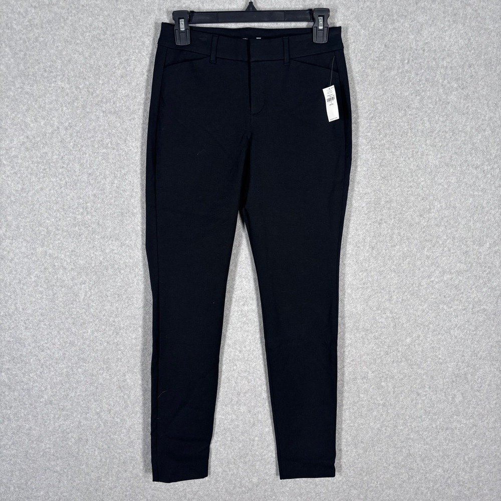 Old Navy Pixie Pants Size 2P Secret Slim Pockets Ponte Crepe Knit Career Minimal